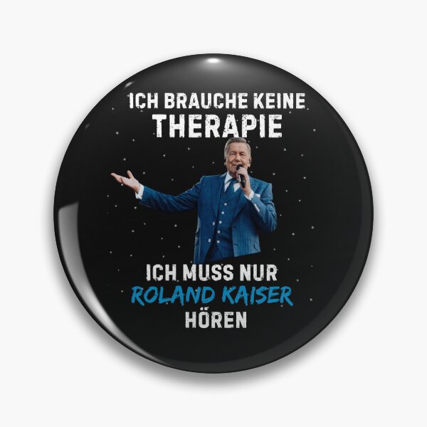 Artikelvorschau, Roland kaiser- roland kaiser merch ,ich brauche keine therapie ich muss nur horen entworfen und verkauft von EvelynZem.
