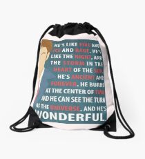 Dr Who Drawstring Bag