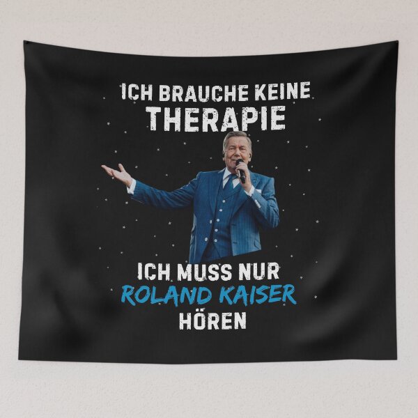 Item preview, Roland kaiser- roland kaiser merch ,ich brauche keine therapie ich muss nur horen designed and sold by EvelynZem.