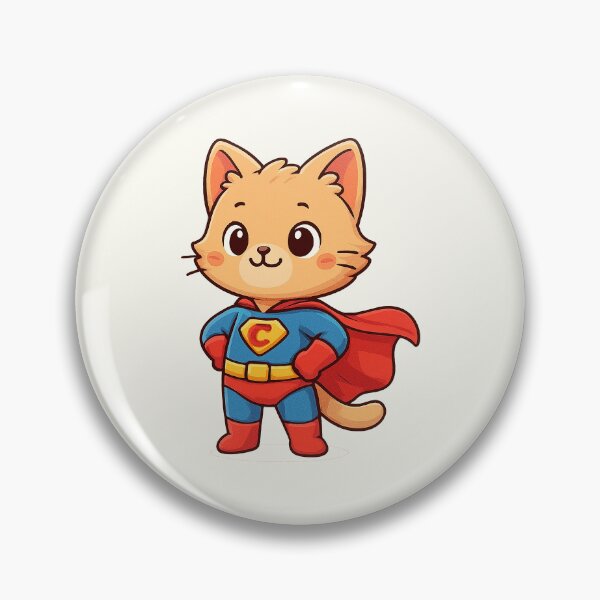 Item preview, Cute Superhero Cat Hero designed and sold by HoopeStylee.