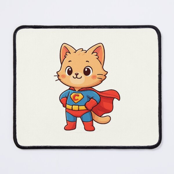 Item preview, Cute Superhero Cat Hero designed and sold by HoopeStylee.