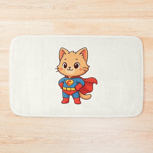 Item preview, Cute Superhero Cat Hero designed and sold by HoopeStylee.