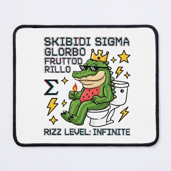 Item preview, Glorbo Fruttodrillo Infinite Rizz Meme designed and sold by AnnDesignStudio.