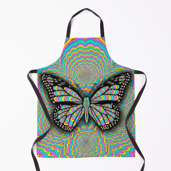 Item preview, Psychedelic Butterfly Light Reactive Optical Illusion designed and sold by Pablo Carlos Budassi.