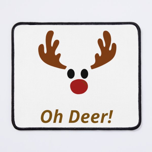 Item preview, Oh Deer Funny Christmas Design designed and sold by VibeWear11.