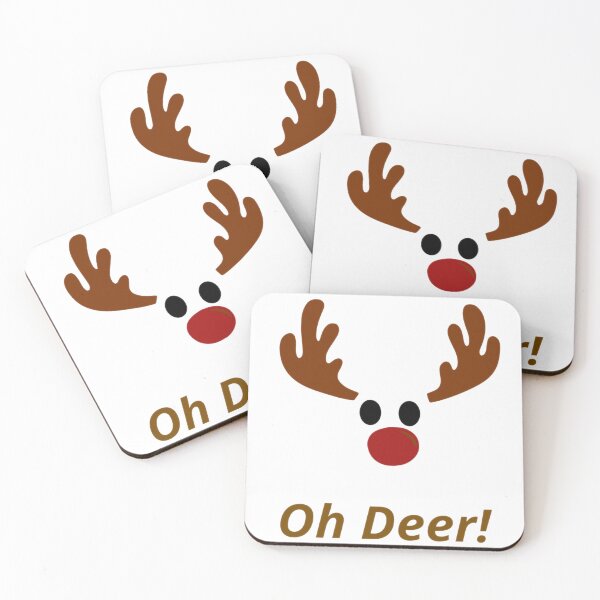 Item preview, Oh Deer Funny Christmas Design designed and sold by VibeWear11.