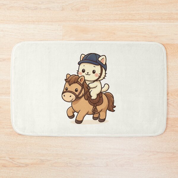 Item preview, Cute Horse Rider Cat designed and sold by HoopeStylee.