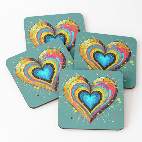 Item preview, Concentric Hearts designed and sold by ByNicoleSara.