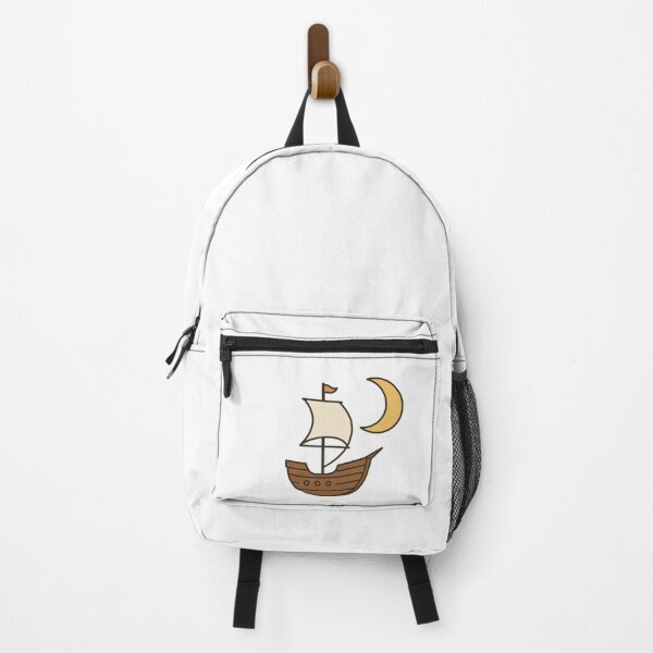Item preview, Sky Sailing Boat with Crescent Moon designed and sold by luckyyouth.