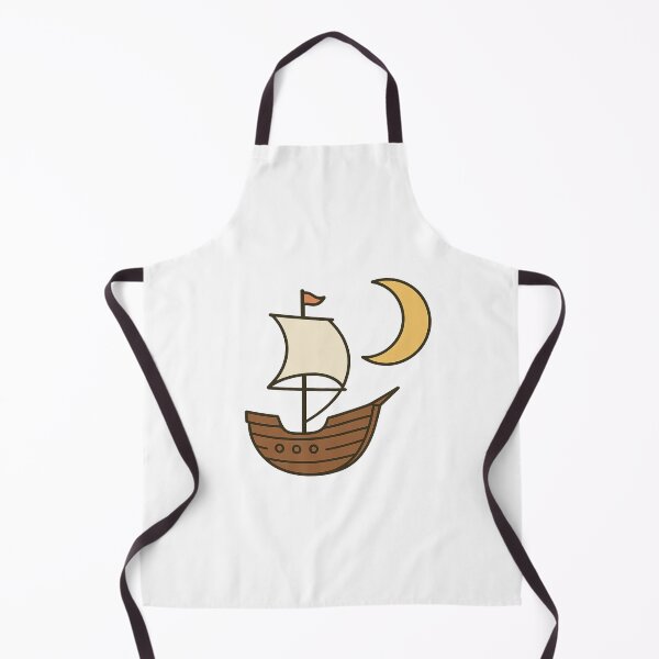 Item preview, Sky Sailing Boat with Crescent Moon designed and sold by luckyyouth.