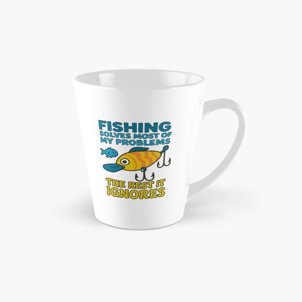 Item preview, Fishing Solves Most of My Problems (The Rest It Ignores) designed and sold by SnappyPNG.