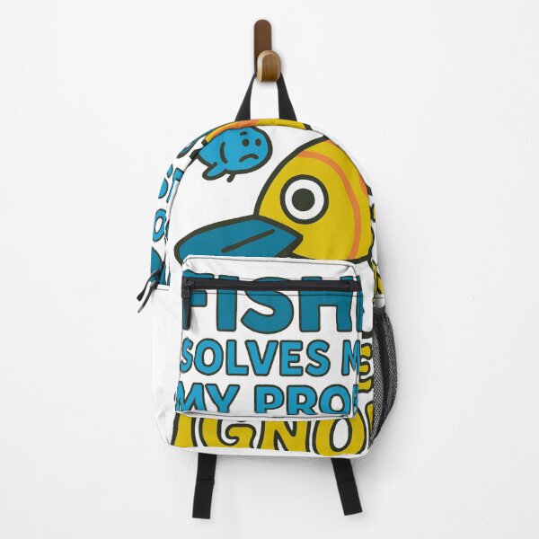 Item preview, Fishing Solves Most of My Problems (The Rest It Ignores) designed and sold by SnappyPNG.