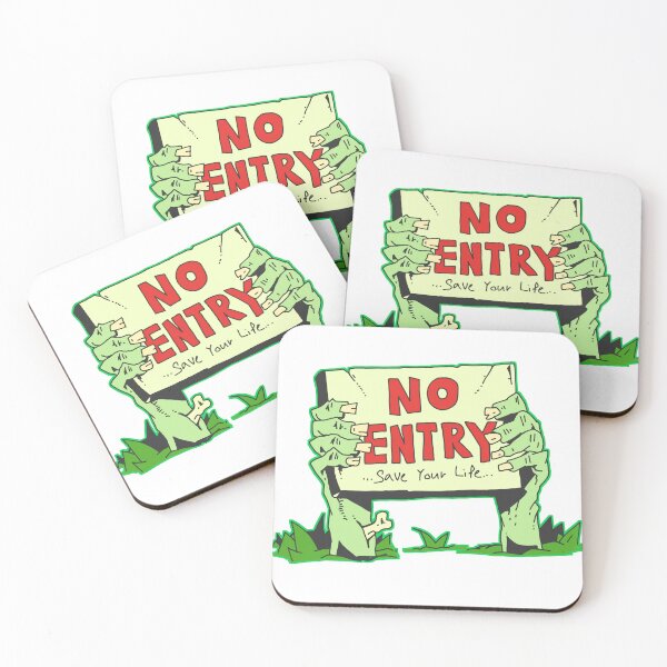 Item preview, No Entry Save Your Life designed and sold by Leebela.