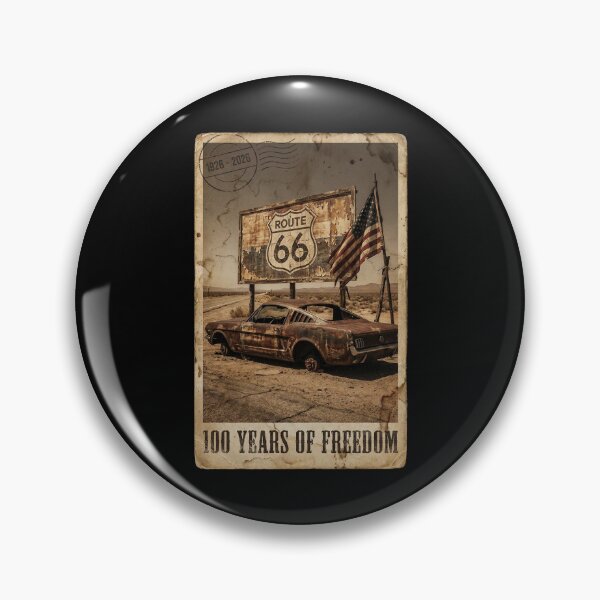 Item preview, Route 66 Centennial 100 Years of Freedom: 1926-2026 Rusty Abandoned Pony Car designed and sold by G350.