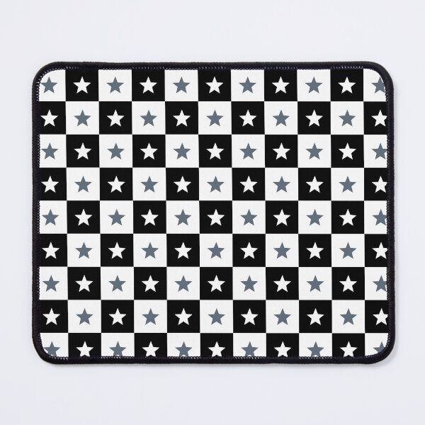 Item preview, Classic Retro Checkerboard w white and Black Abstract Geometric Shape Pattern designed and sold by RoyalStarsPatts.