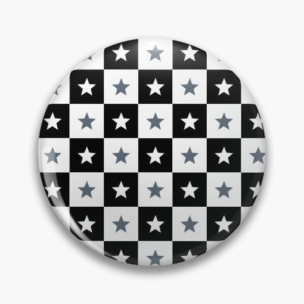 Item preview, Classic Retro Checkerboard w white and Black Abstract Geometric Shape Pattern designed and sold by RoyalStarsPatts.