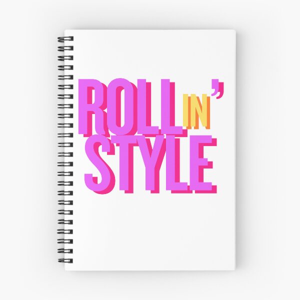 Item preview, ROLL IN’ STYLE  – Pink, Yellow - Wheelchair, Skateboard, Longboard & Rollerskater Design​ designed and sold by MirAgi.
