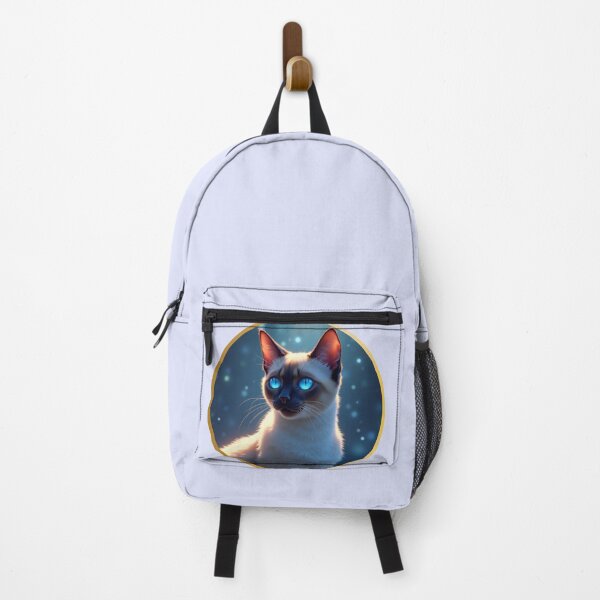 Item preview, Mystic Cat - Blue-Eyed Sentinel designed and sold by PriyaMagic.