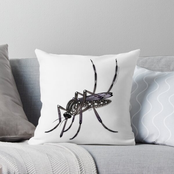 Item preview, Aedes aegypti Mosquito Sticker designed and sold by EllaAndGoldfish.