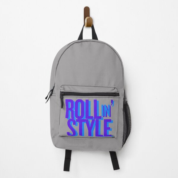 Item preview, ROLL IN’ STYLE  – Blue - Wheelchair, Skateboard, Longboard & Rollerskater Design​ designed and sold by MirAgi.