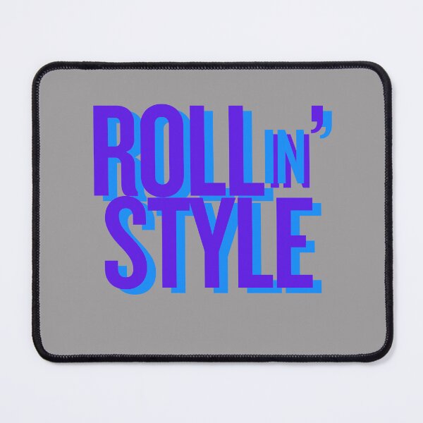 Item preview, ROLL IN’ STYLE  – Blue - Wheelchair, Skateboard, Longboard & Rollerskater Design​ designed and sold by MirAgi.