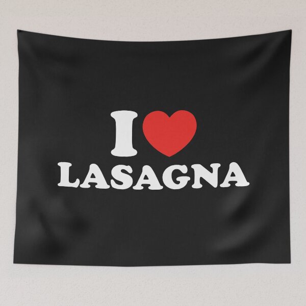 Item preview, I Love Lasagna designed and sold by shitpostee.