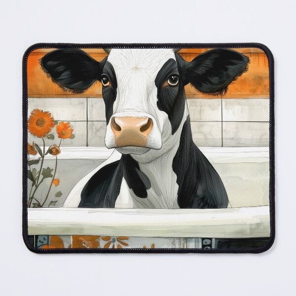 Item preview, Cow in bathtube designed and sold by JBJart.