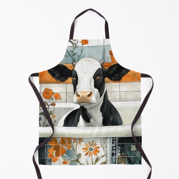 Item preview, Cow in bathtube designed and sold by JBJart.