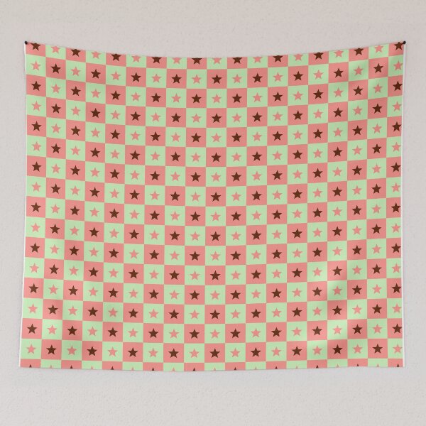 Item preview, Stylish 60s Retro Check Abstract Geometric Shape Pattern designed and sold by RoyalStarsPatts.