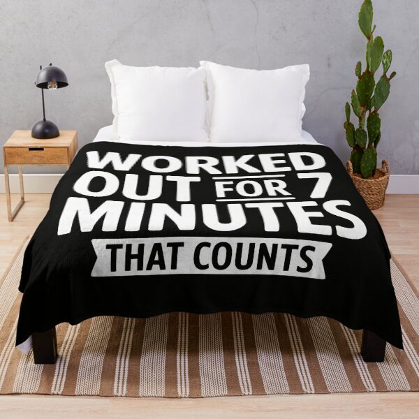 Item preview, Worked Out for 7 Minutes — That Counts designed and sold by SplashTastic.