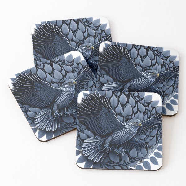 Item preview, Eagle Ascending Through Midnight Leaves designed and sold by 10-18.