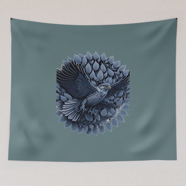 Item preview, Eagle Ascending Through Midnight Leaves designed and sold by 10-18.