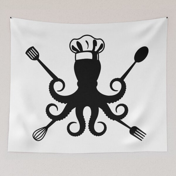 Item preview, Octopus Chef designed and sold by P9Designs.
