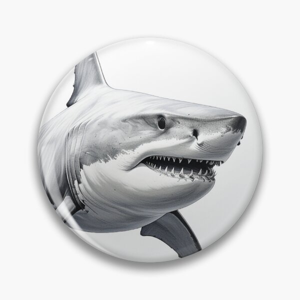 Item preview, Great white shark unleashed  designed and sold by GiftiqueNook.