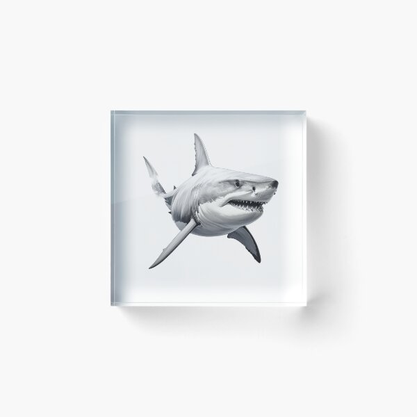 Item preview, Great white shark unleashed  designed and sold by GiftiqueNook.
