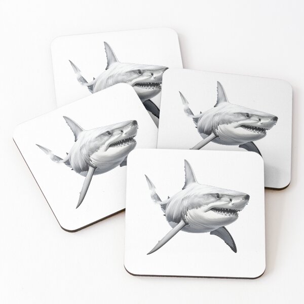 Item preview, Great white shark unleashed  designed and sold by GiftiqueNook.