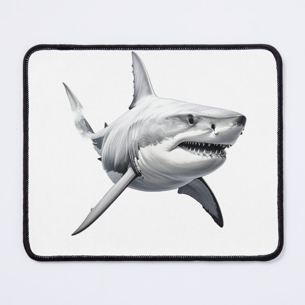 Item preview, Great white shark unleashed designed and sold by GiftiqueNook.
