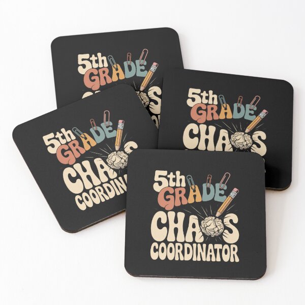 Item preview, 5th Grade Chaos Coordinator Fifth Grade Teacher School Supplies designed and sold by ViralVector.