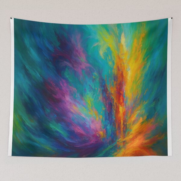 Item preview, Radiant Vortex Abstract Energy in Color Motion designed and sold by Joey Santiago.