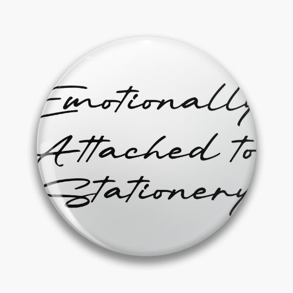 Item preview, Emotionally Attached to Stationery designed and sold by Ninjacatoff.