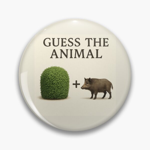 Item preview, Guess the Animal – Hedge + Hog Visual Wordplay designed and sold by GeoWild Designs.