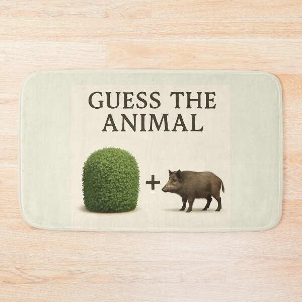 Item preview, Guess the Animal – Hedge + Hog Visual Wordplay designed and sold by GeoWild Designs.