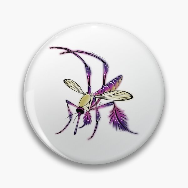 Item preview, Sabethes albiprivus Mosquito Sticker designed and sold by EllaAndGoldfish.