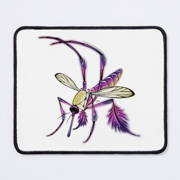 Item preview, Sabethes albiprivus Mosquito Sticker designed and sold by EllaAndGoldfish.