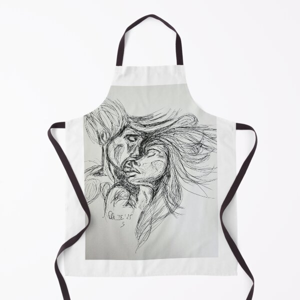 Item preview, Two Lovers: An intimate Ink Portrait designed and sold by ALE-ESCAPES.