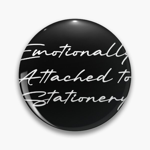 Item preview, Emotionally Attached to Stationery designed and sold by Ninjacatoff.