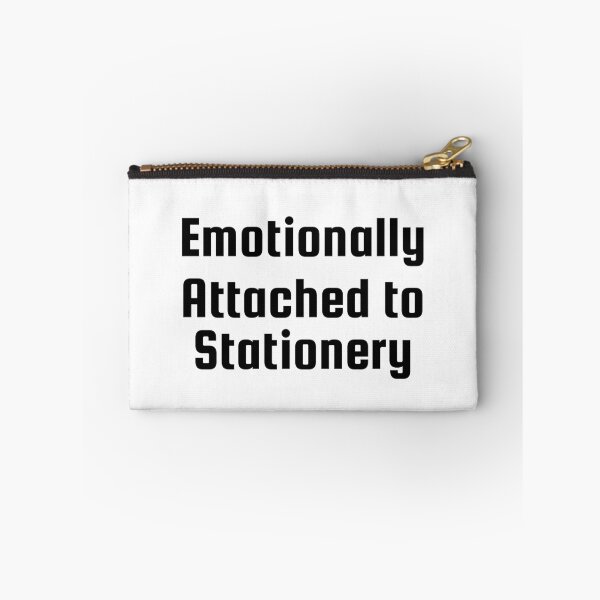Item preview, Emotionally Attached to Stationery designed and sold by Ninjacatoff.