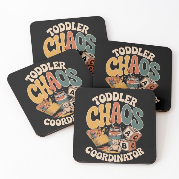 Item preview, Toddler Chaos Coordinator Toddler Teacher Retro School Supplies designed and sold by ViralVector.