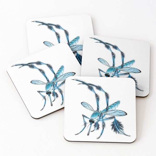 Item preview, Sabethes tarsopus Mosquito Sticker designed and sold by EllaAndGoldfish.