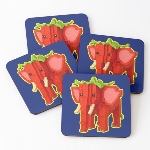 Item preview, Strawberry Elephant Italian Brainrot Meme designed and sold by The Art by Rossouw.